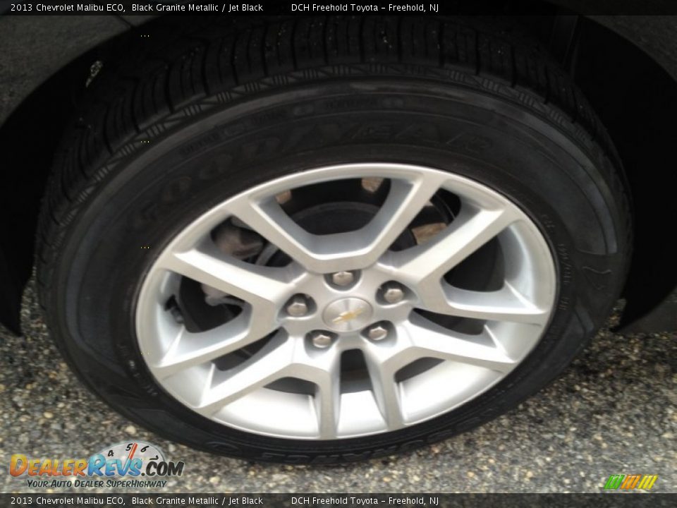 2013 Chevrolet Malibu ECO Black Granite Metallic / Jet Black Photo #21