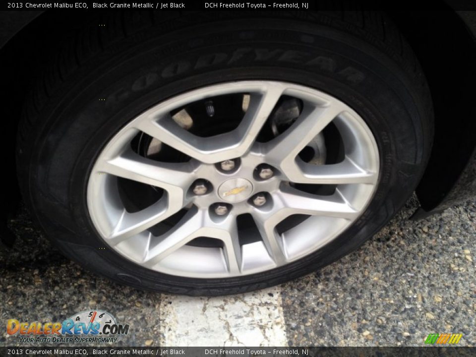 2013 Chevrolet Malibu ECO Black Granite Metallic / Jet Black Photo #27
