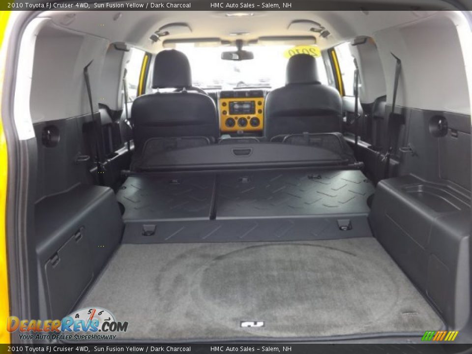 2010 Toyota FJ Cruiser 4WD Sun Fusion Yellow / Dark Charcoal Photo #6