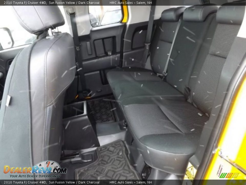2010 Toyota FJ Cruiser 4WD Sun Fusion Yellow / Dark Charcoal Photo #7