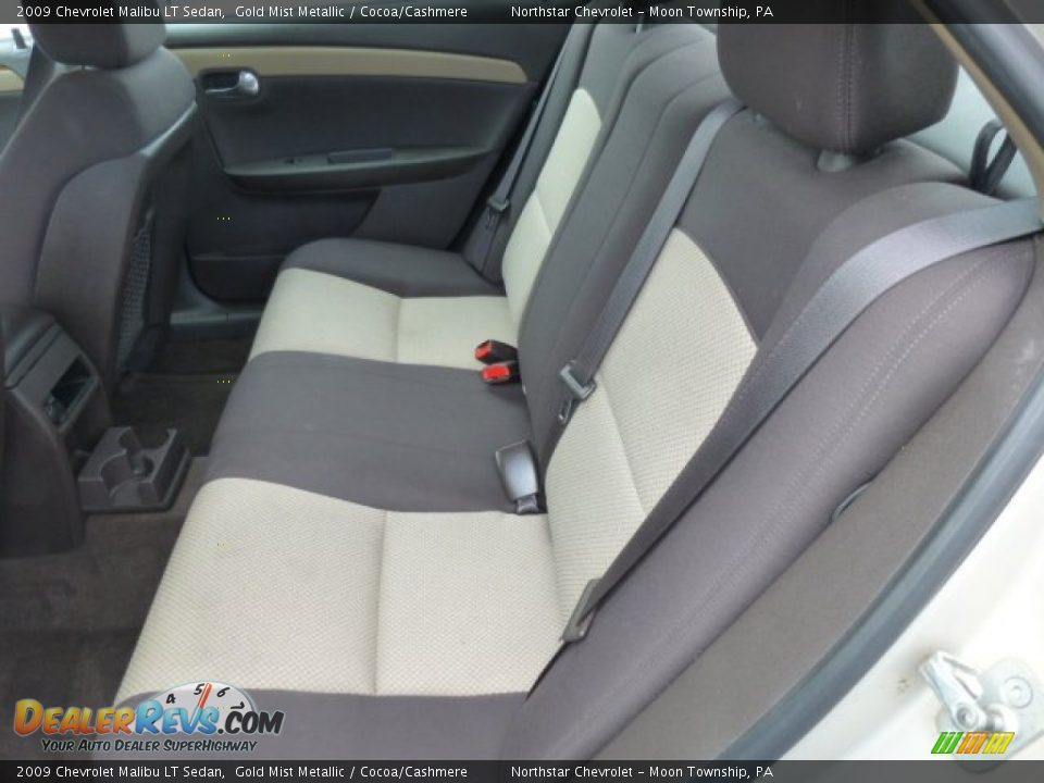 2009 Chevrolet Malibu LT Sedan Gold Mist Metallic / Cocoa/Cashmere Photo #11