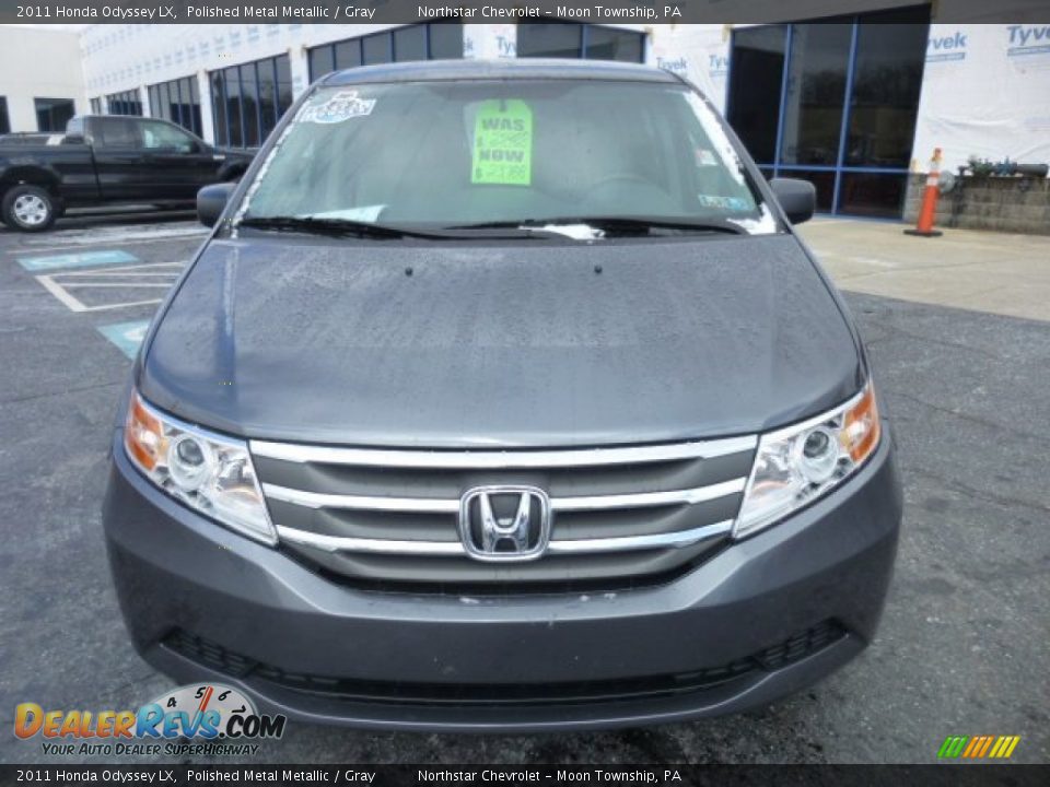 2011 Honda Odyssey LX Polished Metal Metallic / Gray Photo #8