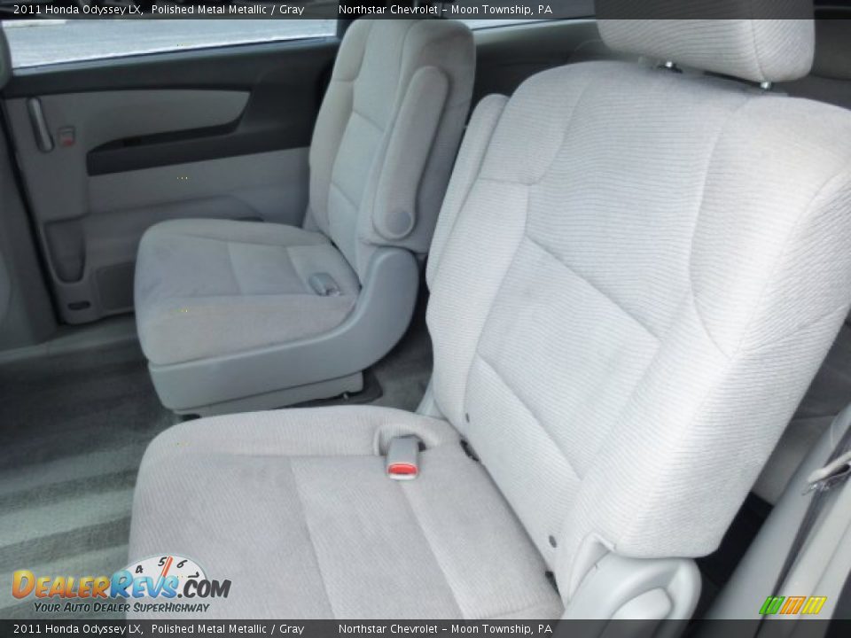 2011 Honda Odyssey LX Polished Metal Metallic / Gray Photo #11