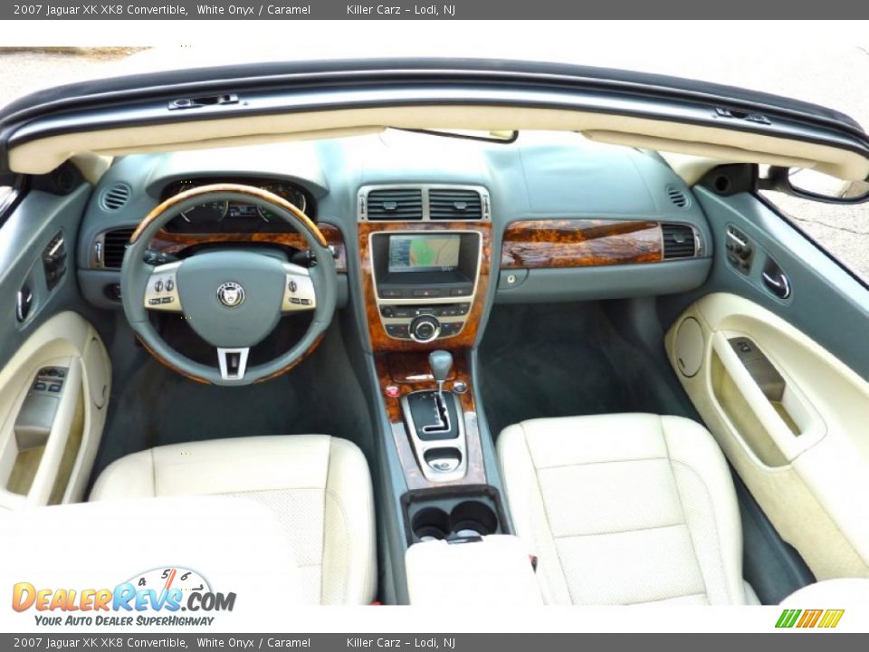 Dashboard of 2007 Jaguar XK XK8 Convertible Photo #8