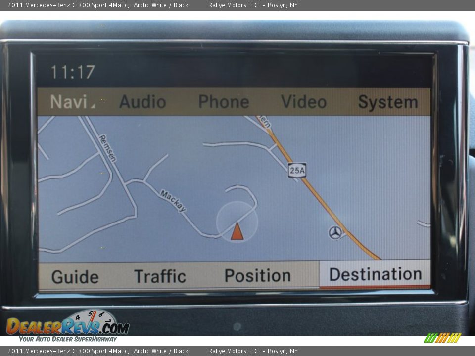 2011 Mercedes-Benz C 300 Sport 4Matic Arctic White / Black Photo #14