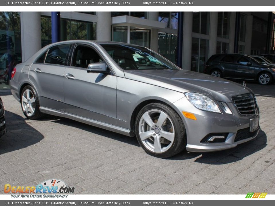 Front 3/4 View of 2011 Mercedes-Benz E 350 4Matic Sedan Photo #6