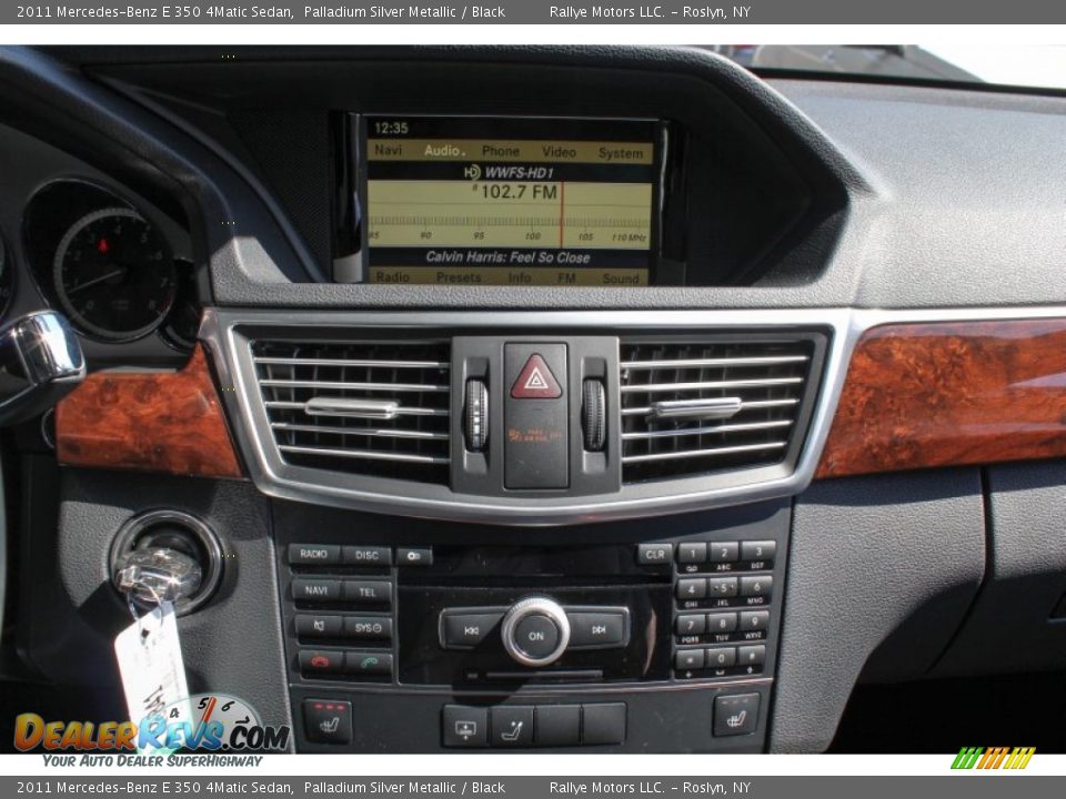 2011 Mercedes-Benz E 350 4Matic Sedan Palladium Silver Metallic / Black Photo #12