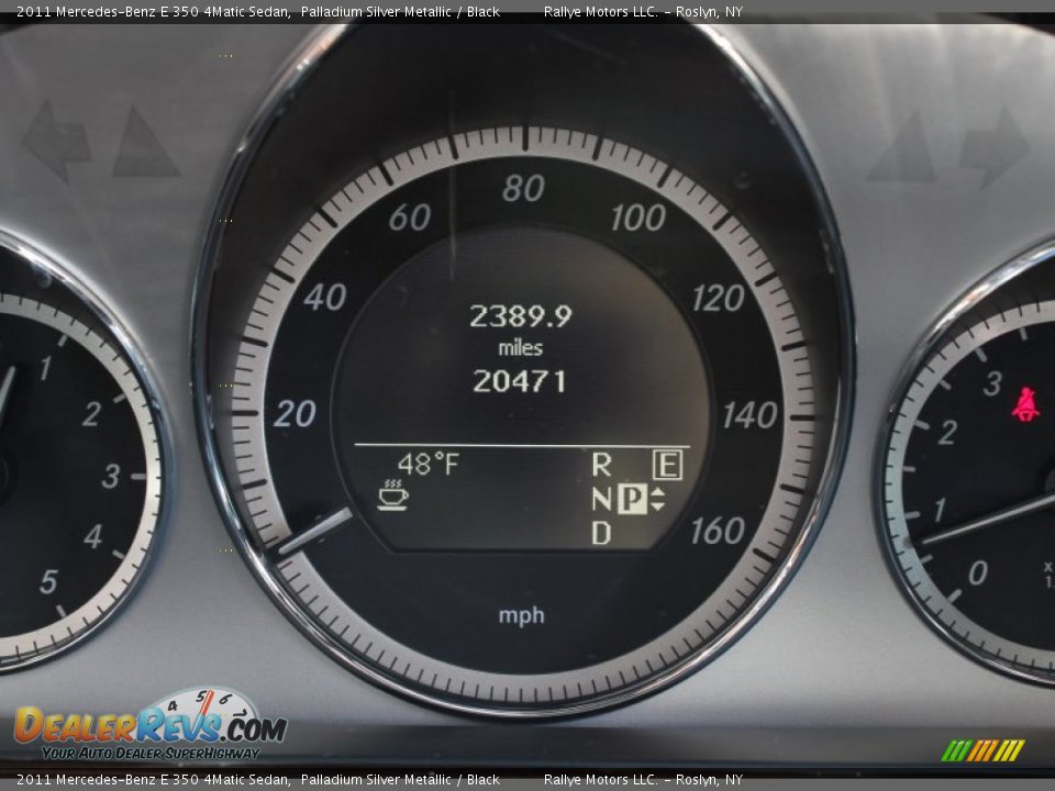 2011 Mercedes-Benz E 350 4Matic Sedan Palladium Silver Metallic / Black Photo #16