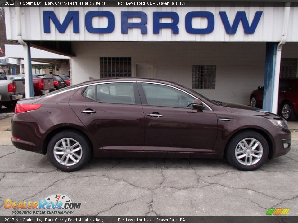 2013 Kia Optima LX Dark Cherry Pearl Metallic / Beige Photo #1