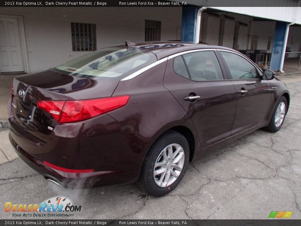Dark Cherry Pearl Metallic 2013 Kia Optima LX Photo #8