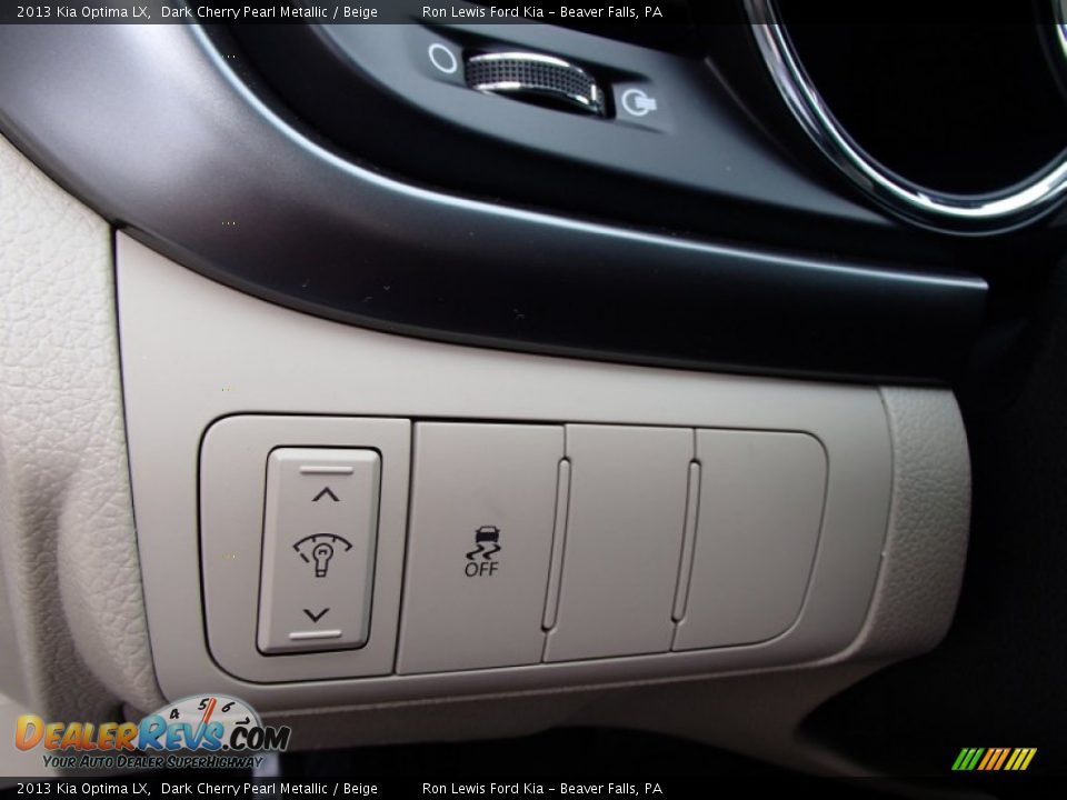 2013 Kia Optima LX Dark Cherry Pearl Metallic / Beige Photo #19