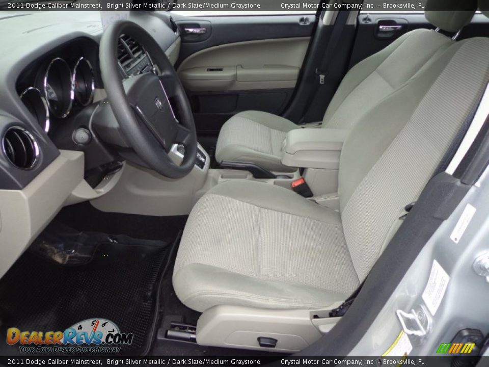 Front Seat of 2011 Dodge Caliber Mainstreet Photo #4