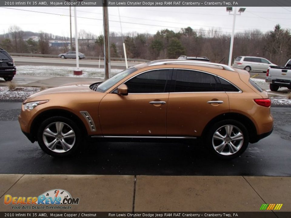 Mojave Copper 2010 Infiniti FX 35 AWD Photo #5