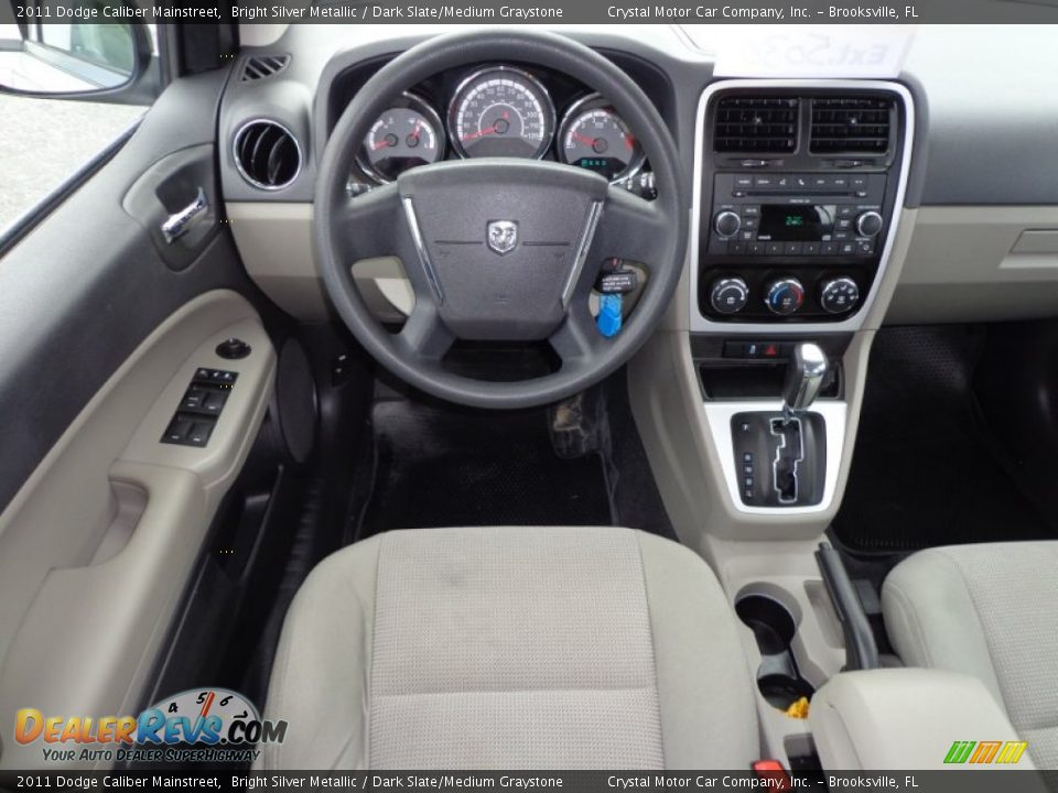 2011 Dodge Caliber Mainstreet Bright Silver Metallic / Dark Slate/Medium Graystone Photo #6