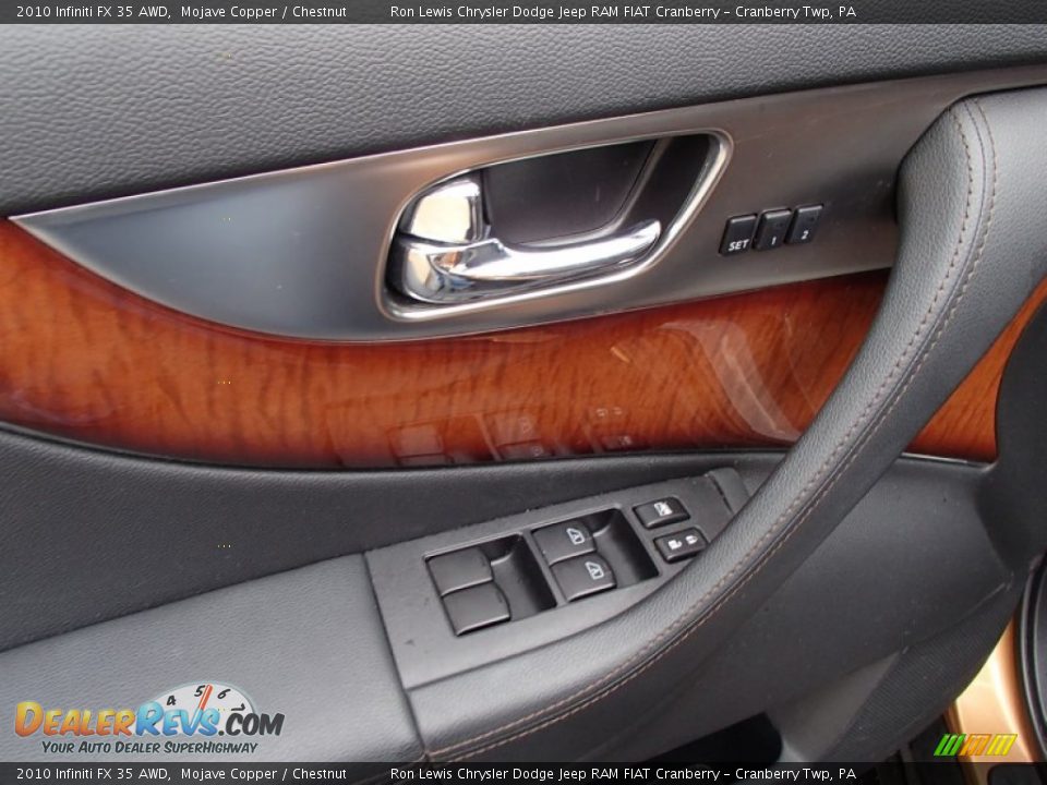 2010 Infiniti FX 35 AWD Mojave Copper / Chestnut Photo #14