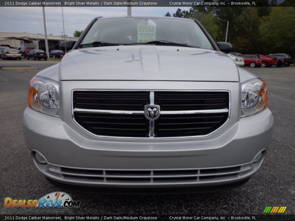2011 Dodge Caliber Mainstreet Bright Silver Metallic / Dark Slate/Medium Graystone Photo #14