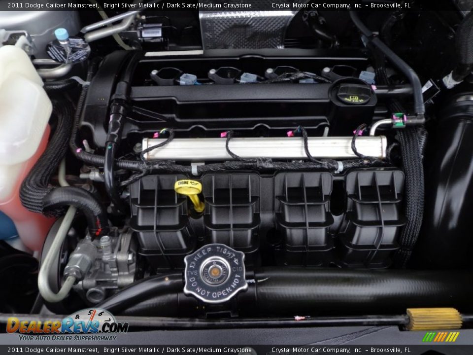 2011 Dodge Caliber Mainstreet Bright Silver Metallic / Dark Slate/Medium Graystone Photo #17
