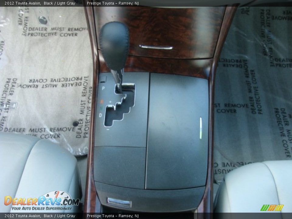 2012 Toyota Avalon Black / Light Gray Photo #12