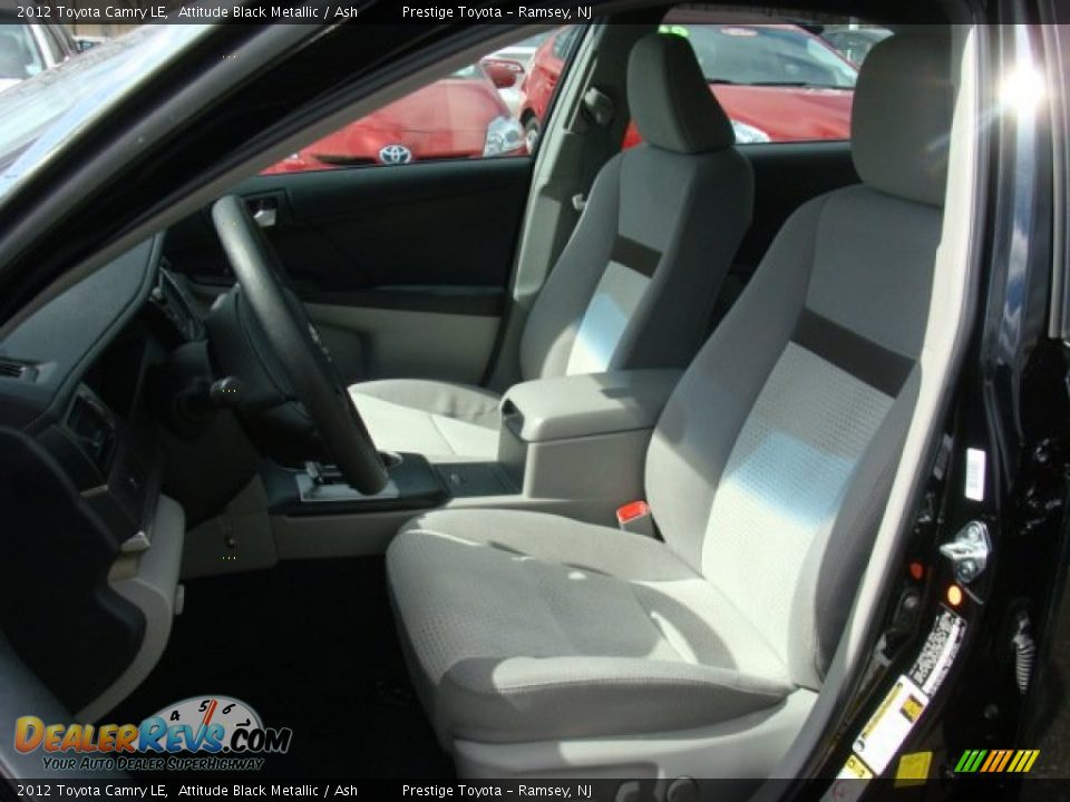 2012 Toyota Camry LE Attitude Black Metallic / Ash Photo #8