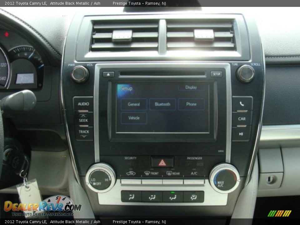 2012 Toyota Camry LE Attitude Black Metallic / Ash Photo #11