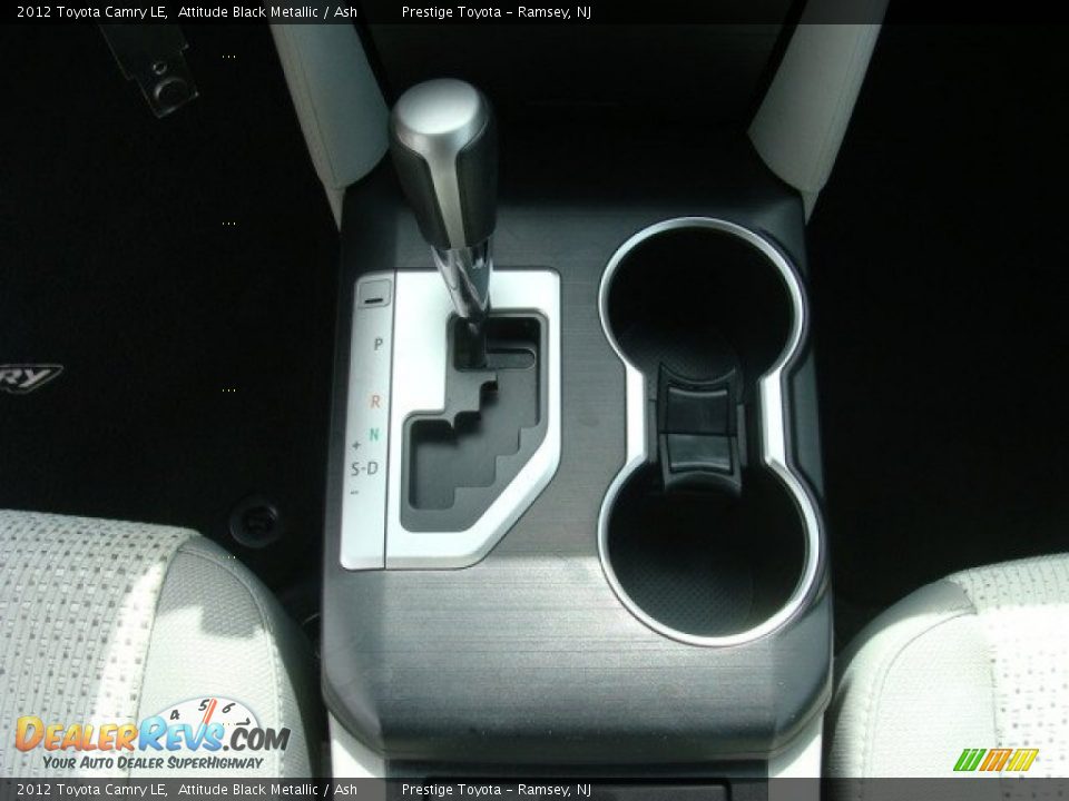 2012 Toyota Camry LE Attitude Black Metallic / Ash Photo #12