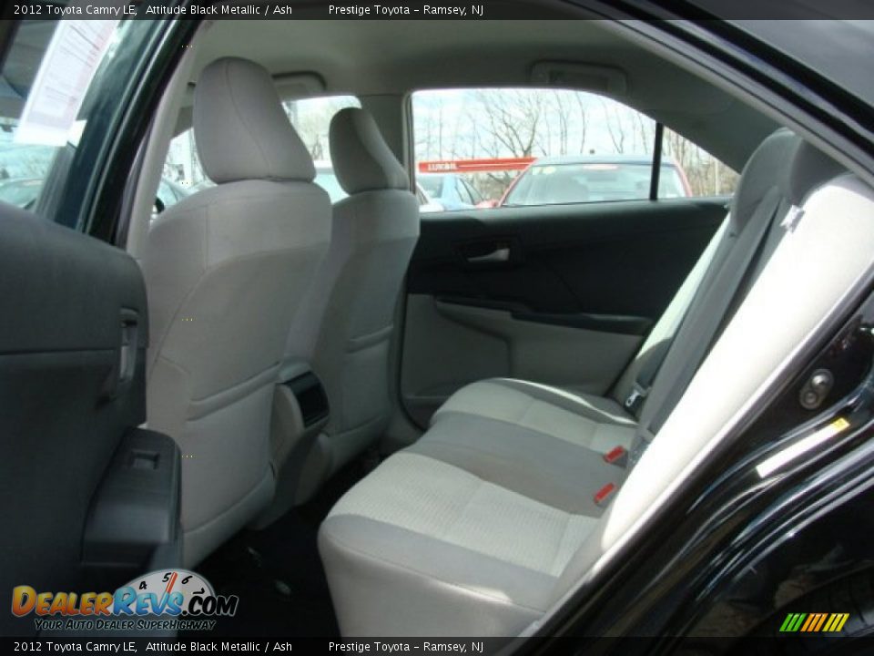 2012 Toyota Camry LE Attitude Black Metallic / Ash Photo #13
