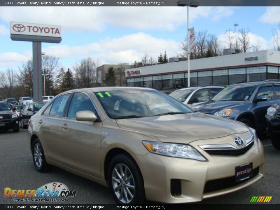 2011 Toyota Camry Hybrid Sandy Beach Metallic / Bisque Photo #1