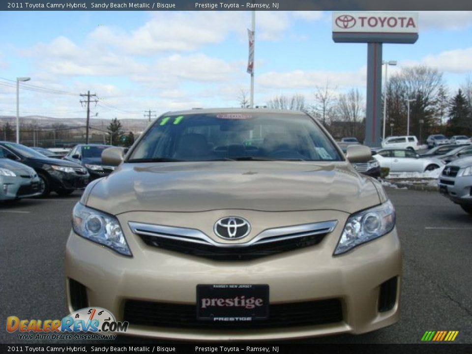 2011 Toyota Camry Hybrid Sandy Beach Metallic / Bisque Photo #2