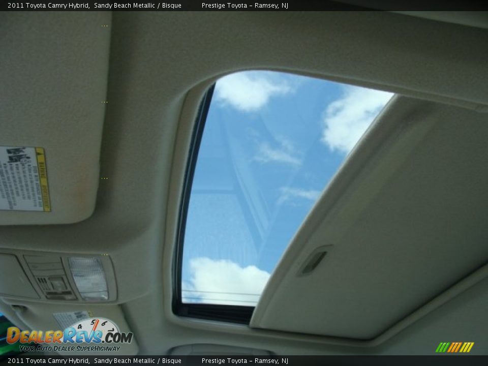 2011 Toyota Camry Hybrid Sandy Beach Metallic / Bisque Photo #8