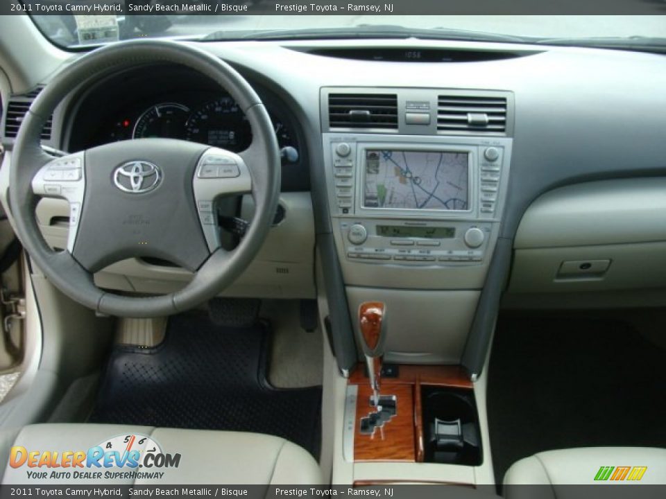 2011 Toyota Camry Hybrid Sandy Beach Metallic / Bisque Photo #9