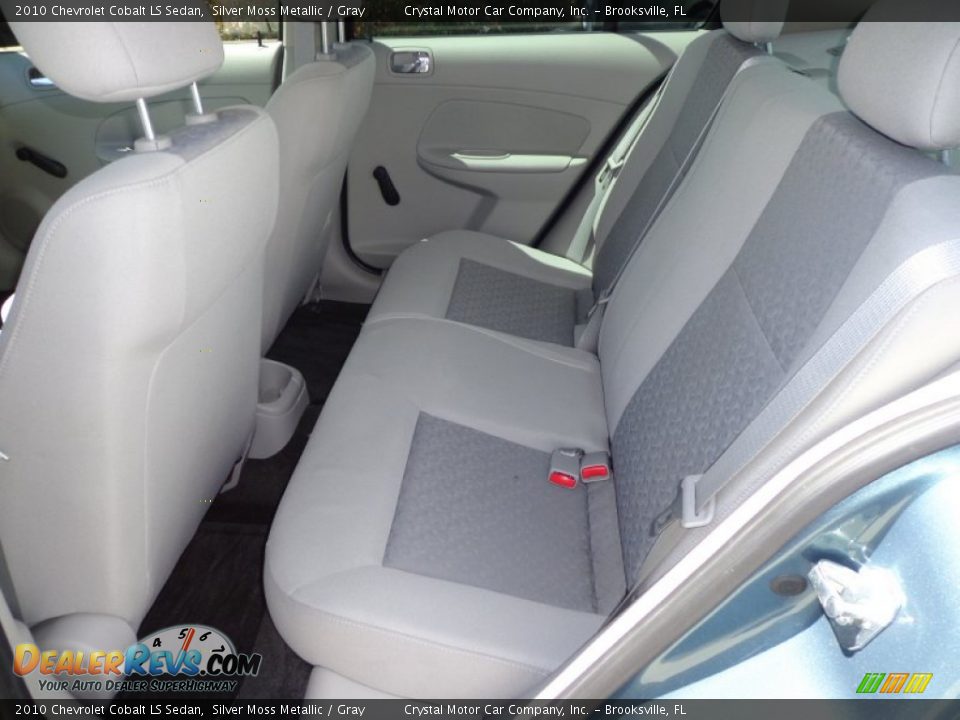 2010 Chevrolet Cobalt LS Sedan Silver Moss Metallic / Gray Photo #5