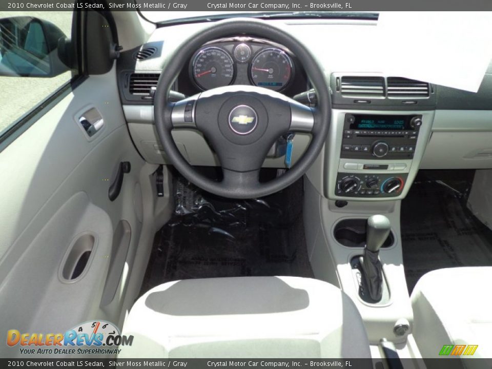 2010 Chevrolet Cobalt LS Sedan Silver Moss Metallic / Gray Photo #6