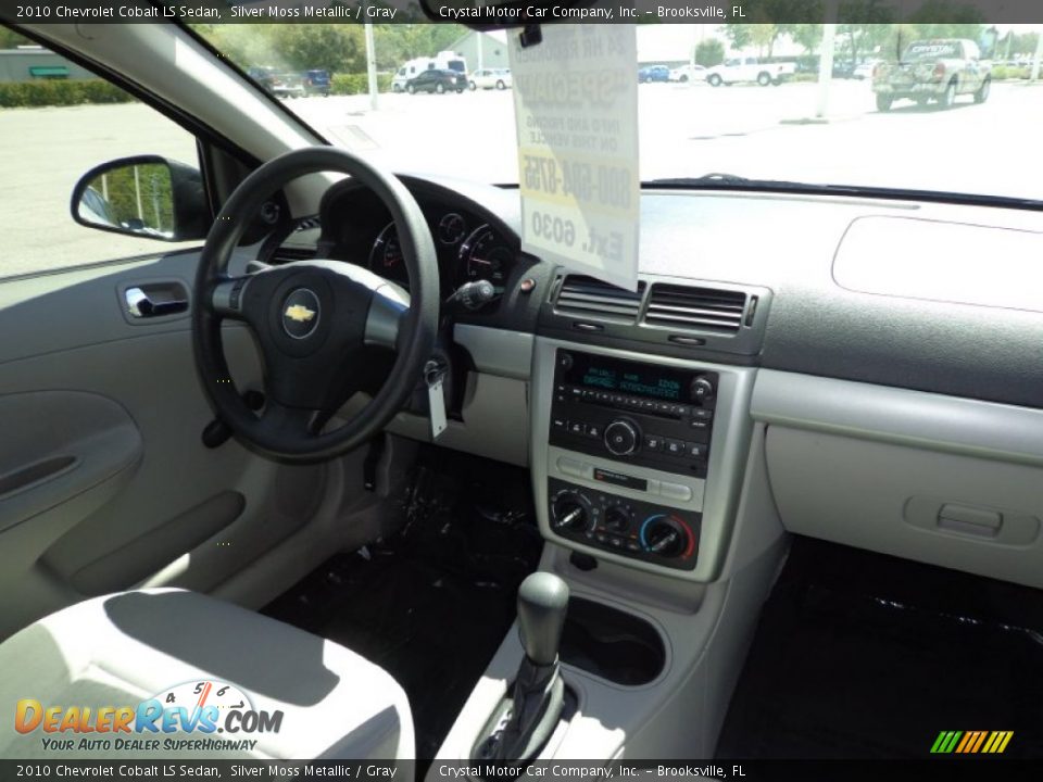 2010 Chevrolet Cobalt LS Sedan Silver Moss Metallic / Gray Photo #11