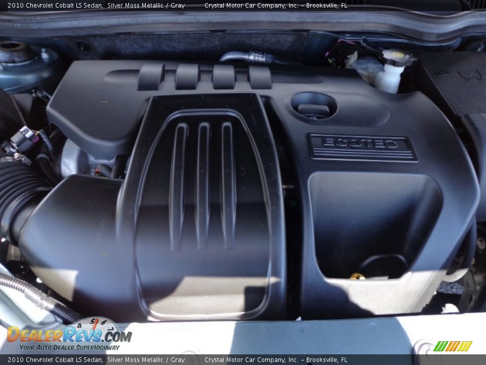 2010 Chevrolet Cobalt LS Sedan Silver Moss Metallic / Gray Photo #16