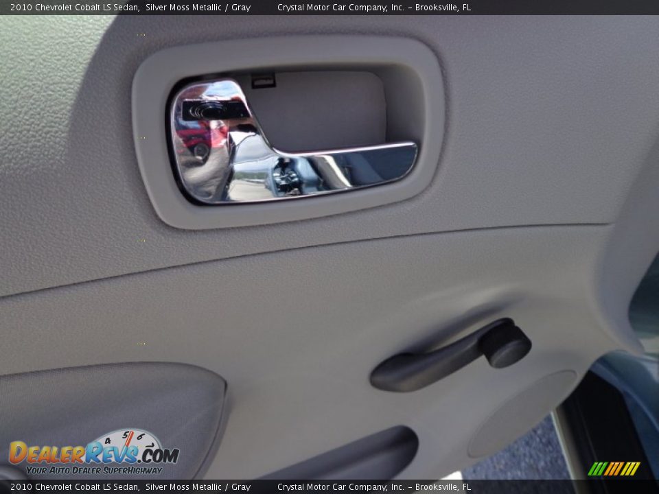 2010 Chevrolet Cobalt LS Sedan Silver Moss Metallic / Gray Photo #17