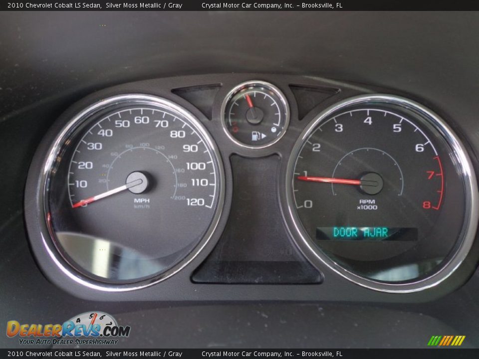 2010 Chevrolet Cobalt LS Sedan Silver Moss Metallic / Gray Photo #18