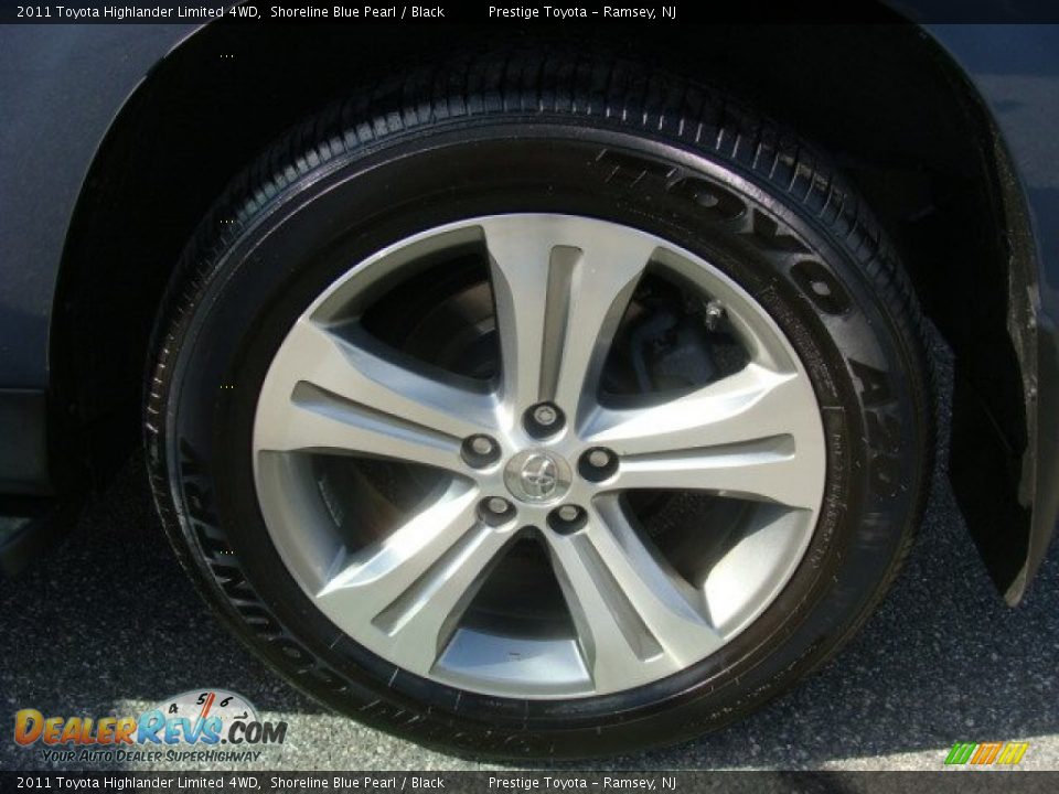 2011 Toyota Highlander Limited 4WD Wheel Photo #14