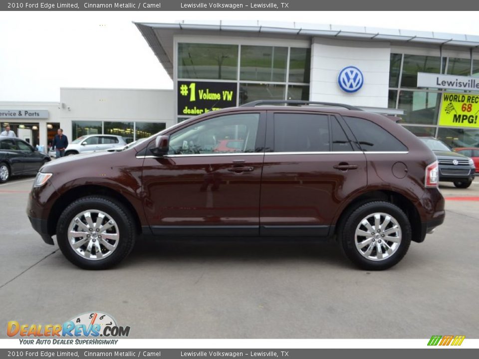 2010 Ford Edge Limited Cinnamon Metallic / Camel Photo #2