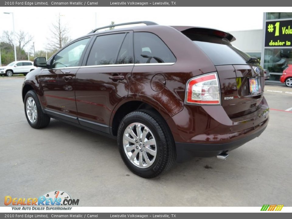 2010 Ford Edge Limited Cinnamon Metallic / Camel Photo #3