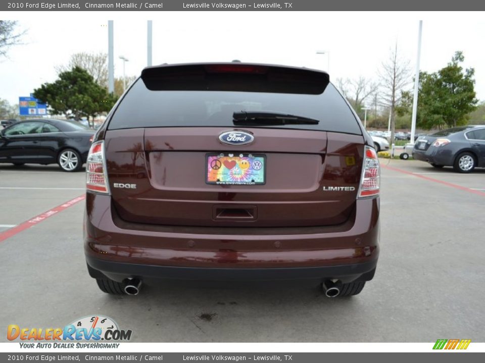2010 Ford Edge Limited Cinnamon Metallic / Camel Photo #4