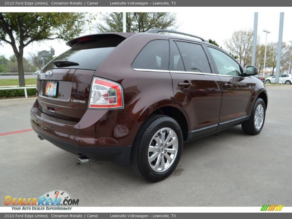 2010 Ford Edge Limited Cinnamon Metallic / Camel Photo #5
