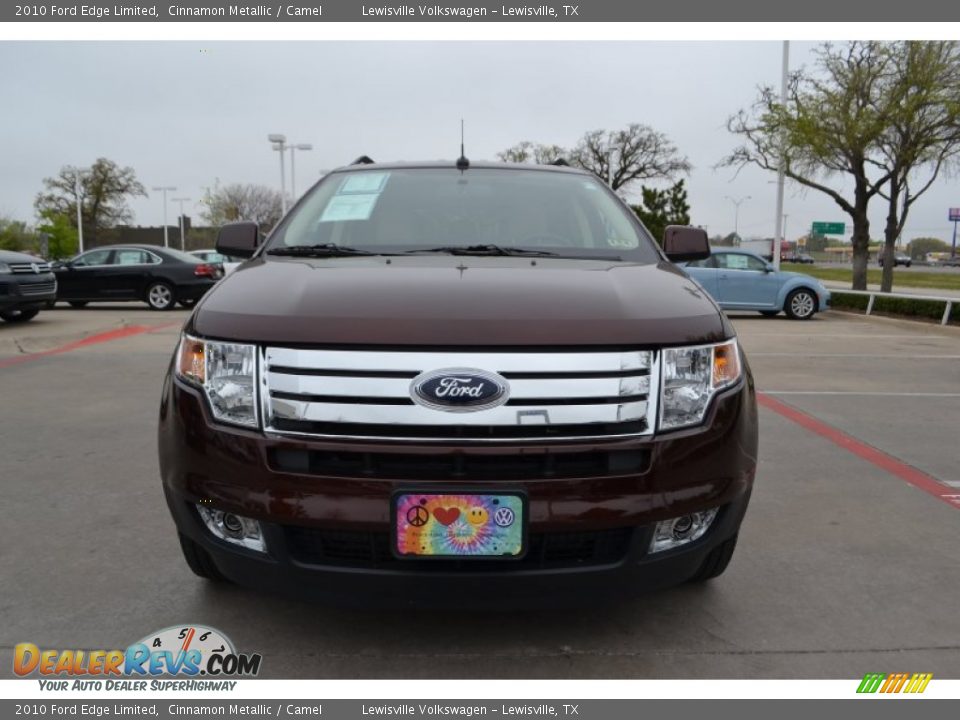 2010 Ford Edge Limited Cinnamon Metallic / Camel Photo #8