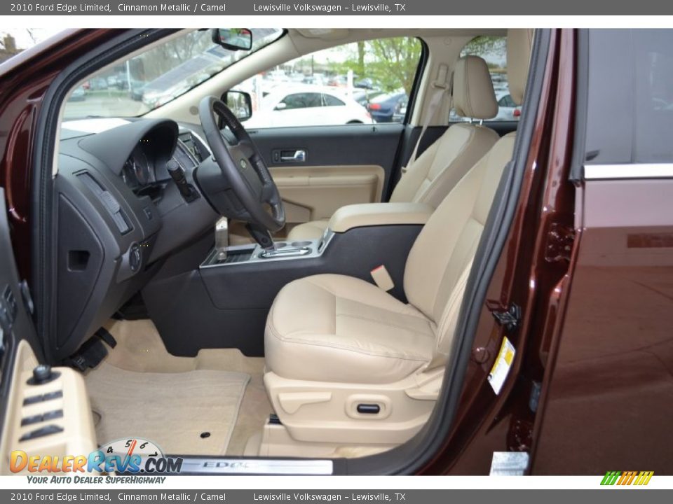 2010 Ford Edge Limited Cinnamon Metallic / Camel Photo #9
