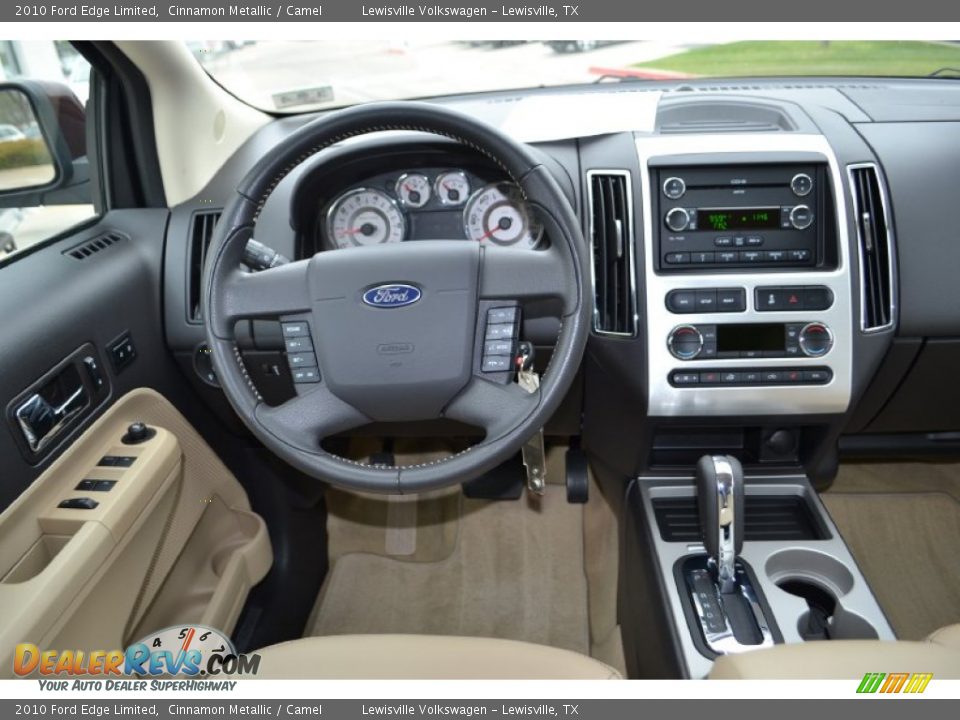 2010 Ford Edge Limited Cinnamon Metallic / Camel Photo #15