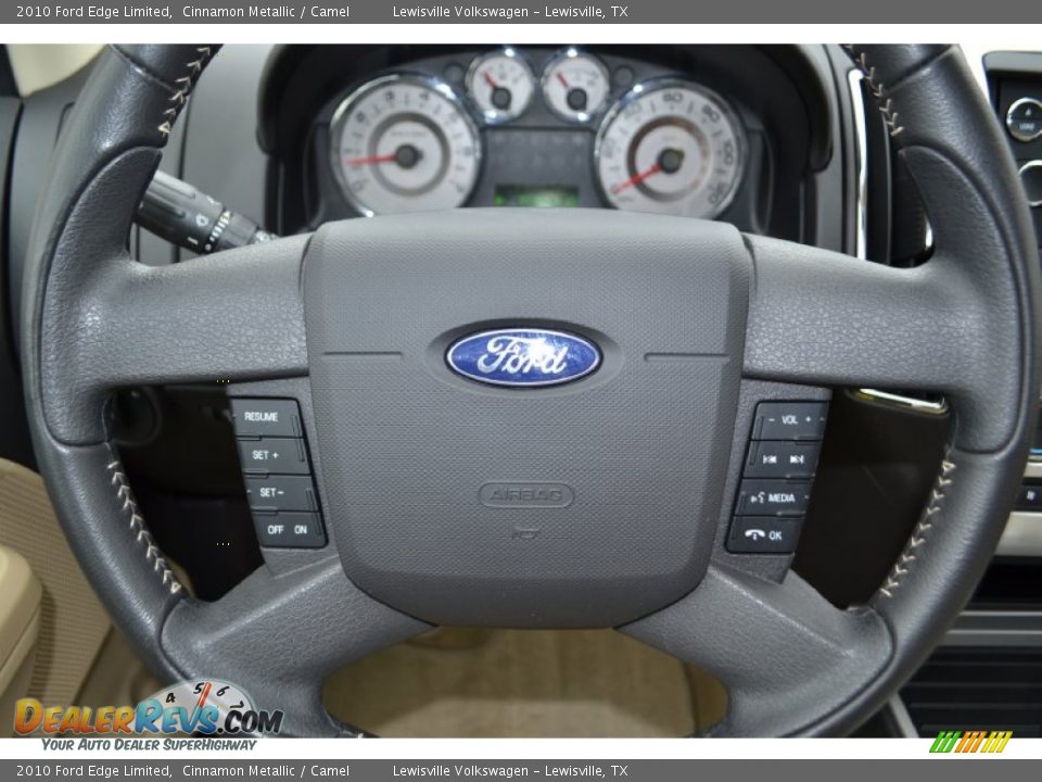 2010 Ford Edge Limited Cinnamon Metallic / Camel Photo #16