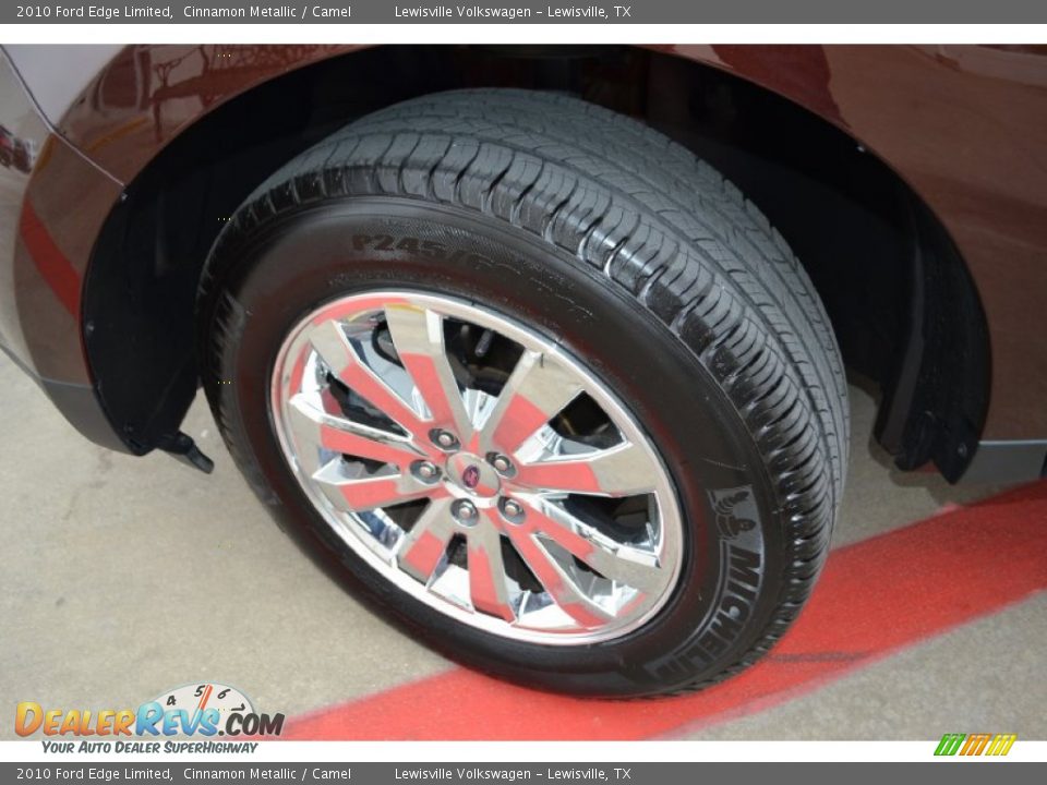 2010 Ford Edge Limited Cinnamon Metallic / Camel Photo #21