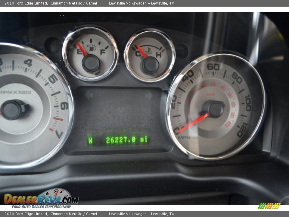 2010 Ford Edge Limited Cinnamon Metallic / Camel Photo #22