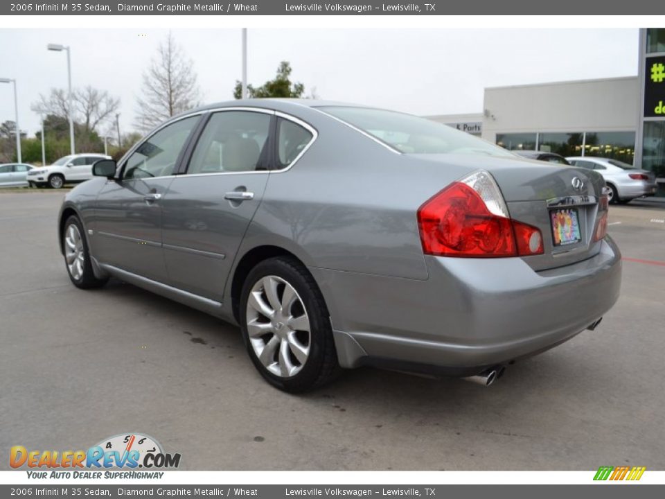 2006 Infiniti M 35 Sedan Diamond Graphite Metallic / Wheat Photo #3