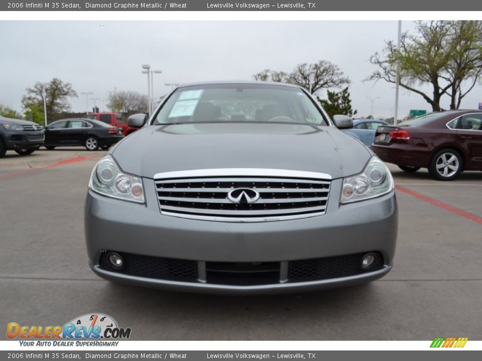 2006 Infiniti M 35 Sedan Diamond Graphite Metallic / Wheat Photo #8