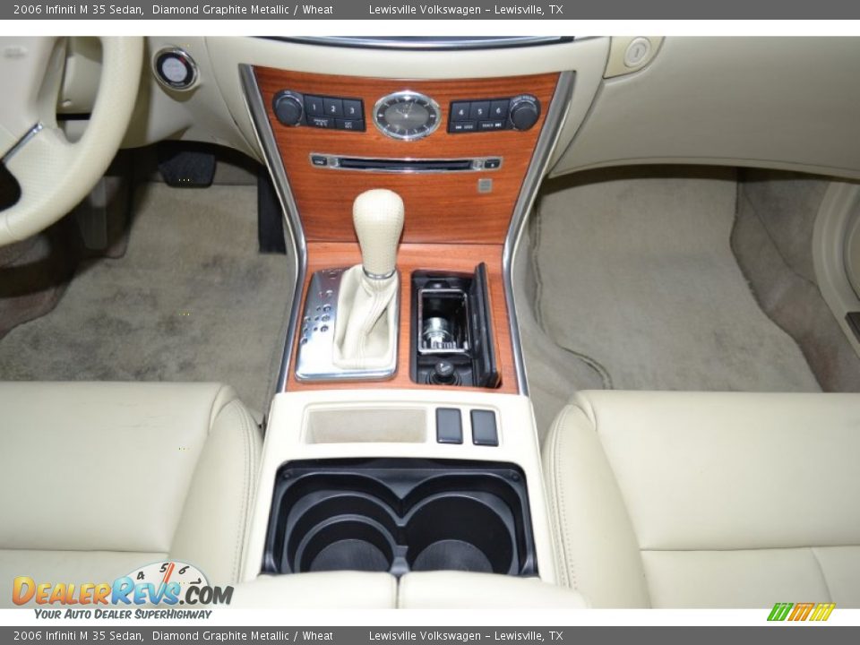 2006 Infiniti M 35 Sedan Diamond Graphite Metallic / Wheat Photo #18